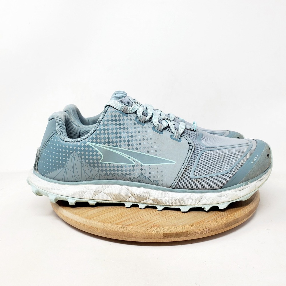 Altra Superior 4.5 Shoes Womens 8.5 Blue Trail Running Hiking Barefoot Sneaker - Picture 7 of 13
